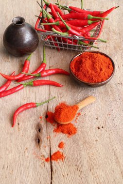 Kore kırmızı biber tozu