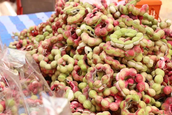 Manila tamarindo em comida de rua — Fotografia de Stock