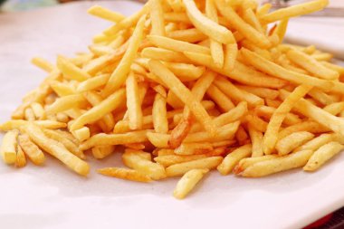 Patates kızartması sokak gıda