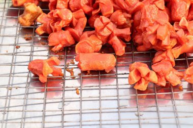 Sokak gıda, kızarmış sosis