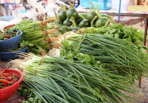 Cipollotti al mercato — Foto Stock