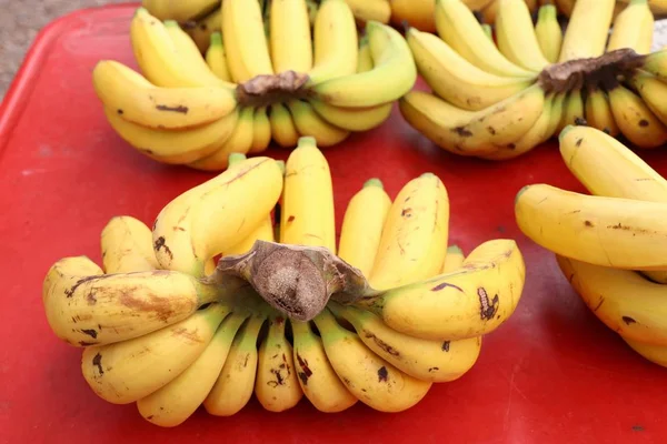 Banana no mercado — Fotografia de Stock