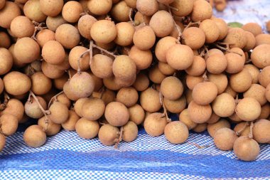 Longan meyve sokak gıda