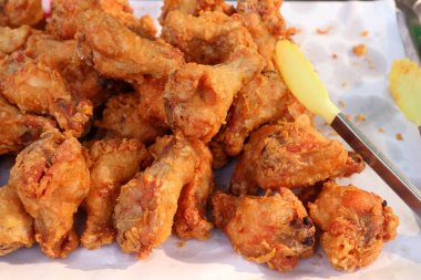 sokak gıda, kızarmış tavuk