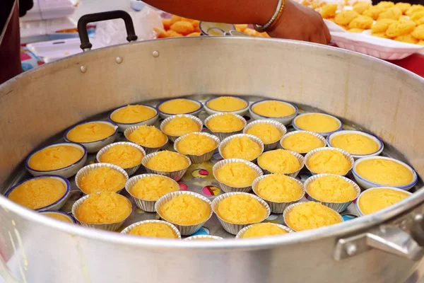 Thai sweet toddy palm cake — Stock Photo, Image