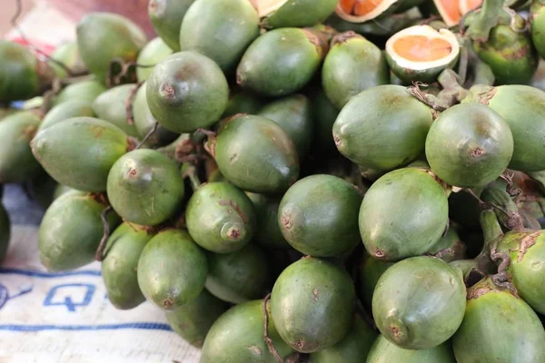 Noz de betel em comida de rua Fotografia De Stock