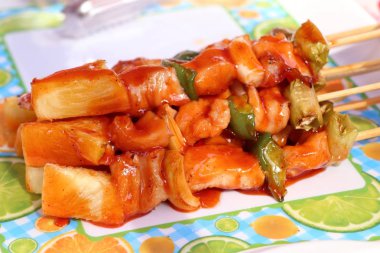 Bar-BQ veya barbekü ızgara et