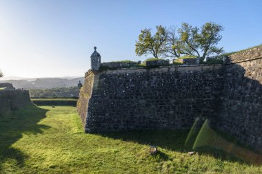 Valenca Kalesi Minho, Portekiz, Avrupa.