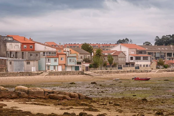 Puen Ostrova San Sadurnino Pohled Cambados Rias Bajas Pontevedra Galicie — Stock fotografie