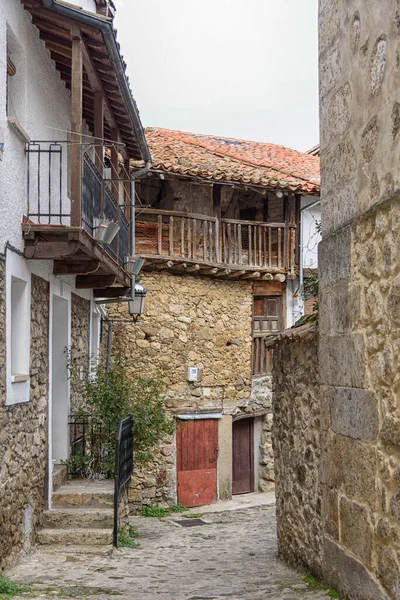 Στενοί Δρόμοι Candelario Salamanca Castilla Leon Ισπανία Ευρώπη — Φωτογραφία Αρχείου