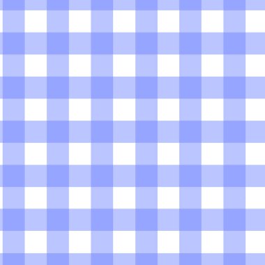 mavi Kareli Dikişsiz desen vektör.