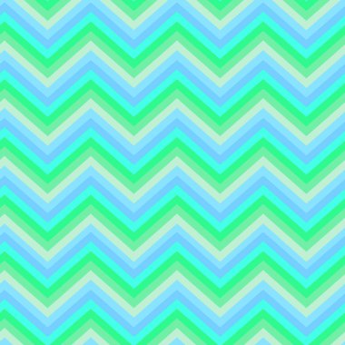 Chevron yeşil gri mavi Dikişsiz desen vektör.