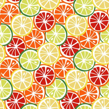 limon yeşil limon portakal kırmızı greyfurt narenciye tropikal yaz model sorunsuz vektör meyve sarı.