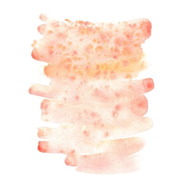 Yaşam mercan el Beyaz arka plan üzerinde soyut suluboya çizin. Gazetede sıçramasına renk. Nokta. Doku arka plan. 2019 rengini eğilim