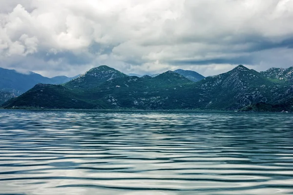 Панорамный Вид Озеро Скадар Черногория — стоковое фото