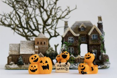 Natürmort Cadılar Bayramı görüntüsü dekorasyon