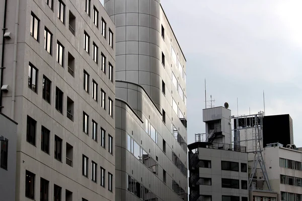 Landscape Streets White Buildings Lined — Stock Photo, Image