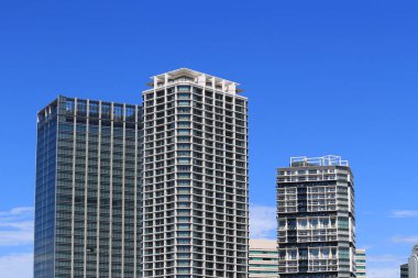 Yokohama iskele tarafında bölgesinde yüksek katlı daire