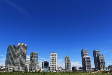 Yokohama iskele tarafında bölgesinde yüksek katlı daire