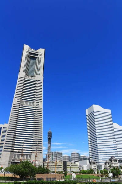 Paisaje Del Área Bahía Yokohama — Foto de Stock