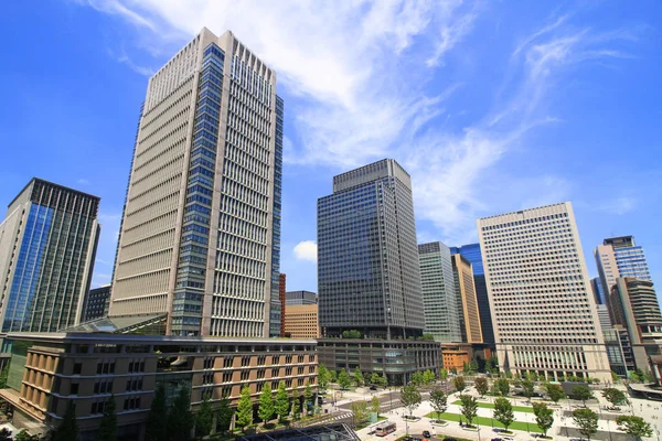 Marunouchi Obchodní Čtvrti Tokiu — Stock fotografie