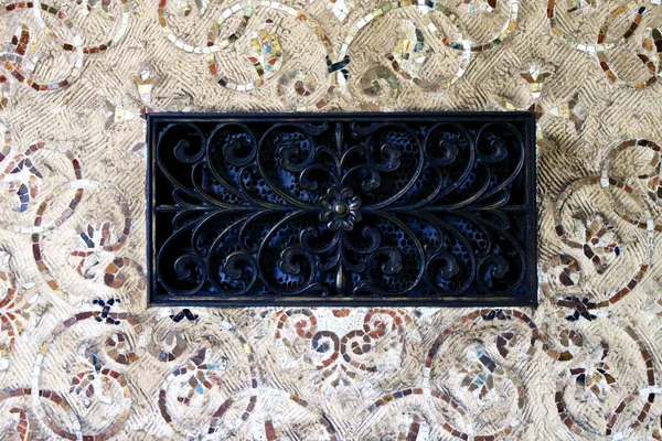 Dekoracyjne Vent Przymocowane Ściany Mozaiki — Zdjęcie stockowe