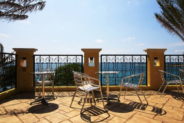 Denize bakan resort Teras