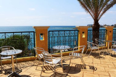 Denize bakan resort Teras