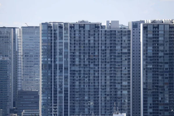 Апартаменты Прибрежной Зоне Токио — стоковое фото