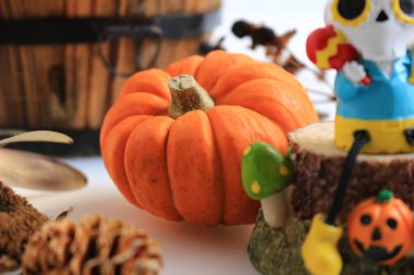 Natürmort Cadılar Bayramı görüntüsü dekorasyon