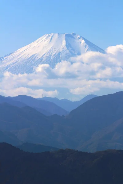 Paysage Montagnes Japon Avec Mont Fuji — Photo