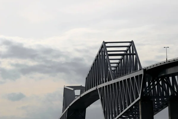 Ujednolicony Tokio Gate Bridge Chłodne Kolory — Zdjęcie stockowe