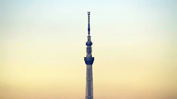 Der Turm Tokyo Sky Tree Hinter Dem Himmel Der Dämmerung — Stockfoto