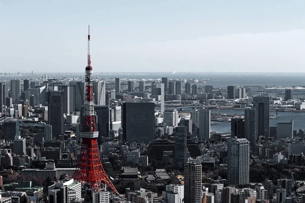 Tokyo Turm Und Tokyo Landschaft — Stockfoto