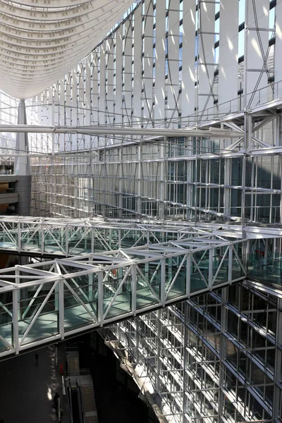 Belső Szerkezete Tokyo International Forum — Stock Fotó