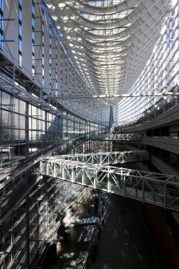 Tokyo Uluslararası Forum iç yapısı