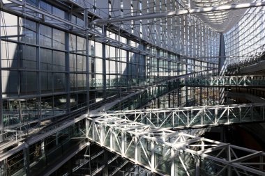 Tokyo Uluslararası Forum iç yapısı