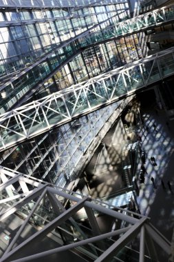 Tokyo Uluslararası Forum iç yapısı