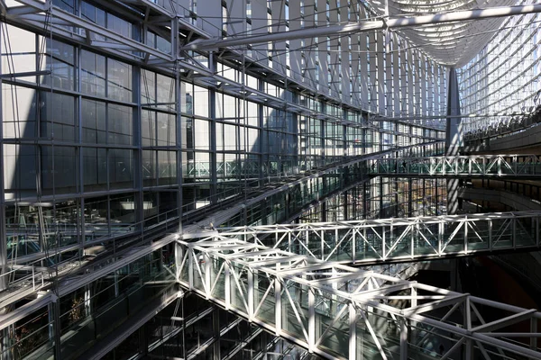 Belső Szerkezete Tokyo International Forum — Stock Fotó