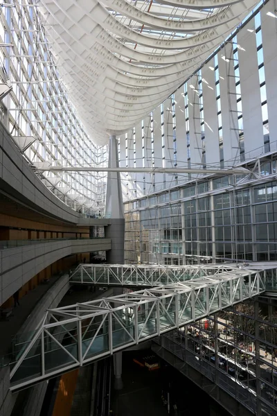 Vnitřní Struktura Tokyo International Forum — Stock fotografie