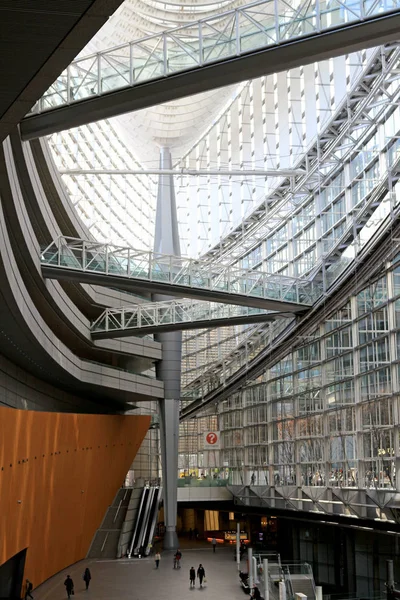 Internal Structure Tokyo International Forum — Stock Photo, Image