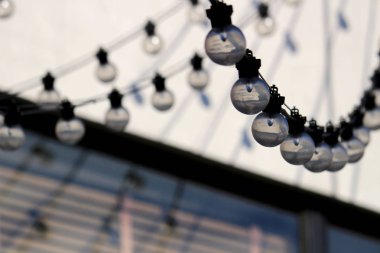 Kablo lamba soyut resim