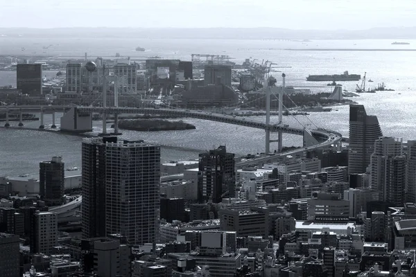 Aerial View Tokyo Bay Area — Stock Photo, Image