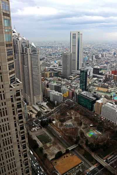 View Tokyo Shinjuku Seen Observation Room Tokyo Metropolitan Government — Stock Photo, Image
