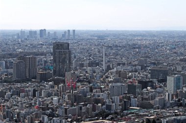Tokyo 'daki yerleşim alanının görüntüsü