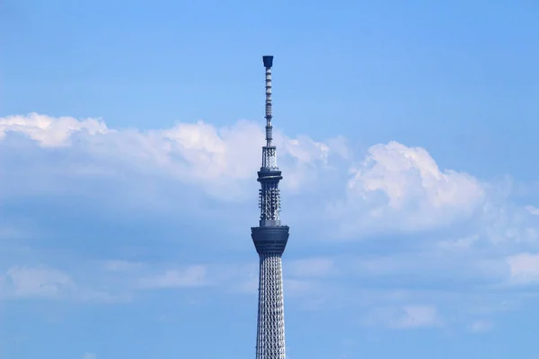 Tokyo Sky Tree Blauwe Hemel — Stockfoto