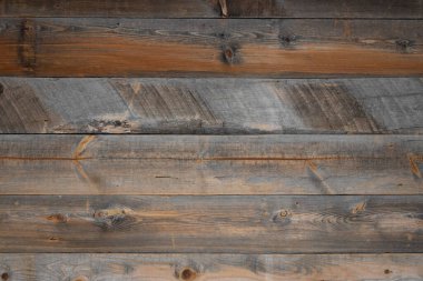 Arka plan olarak antik tahta duvar