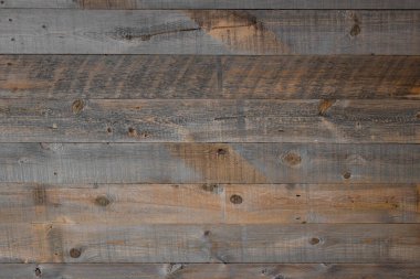 Arka plan olarak antik tahta duvar
