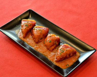 Piquillo peppers Cod ile doldurulmuş