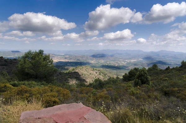 Widoki Szczytu Garbi Doliny Serra — Zdjęcie stockowe